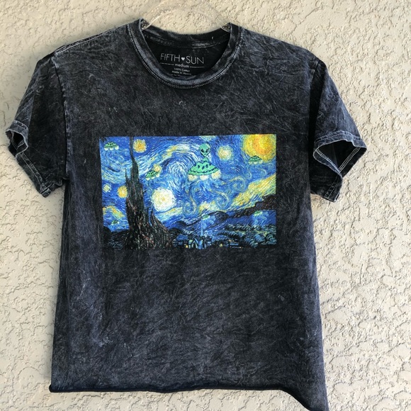 Fifth Sun Tops - 👚Medium Starry Night Tee